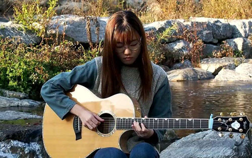 memory lane指弹谱 E调六线谱_吴先生编配_Sandra Bae