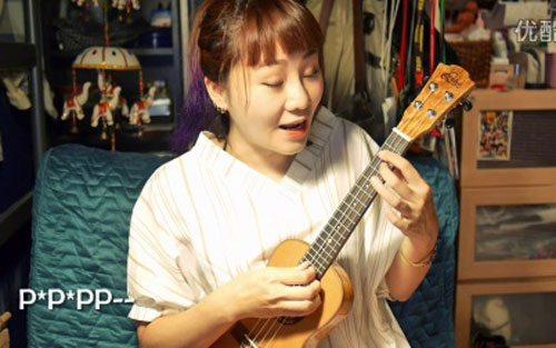 《hawaii的椰子》尤克里里谱弹唱版 C调简单版_音乐之家编配_王紫蓓