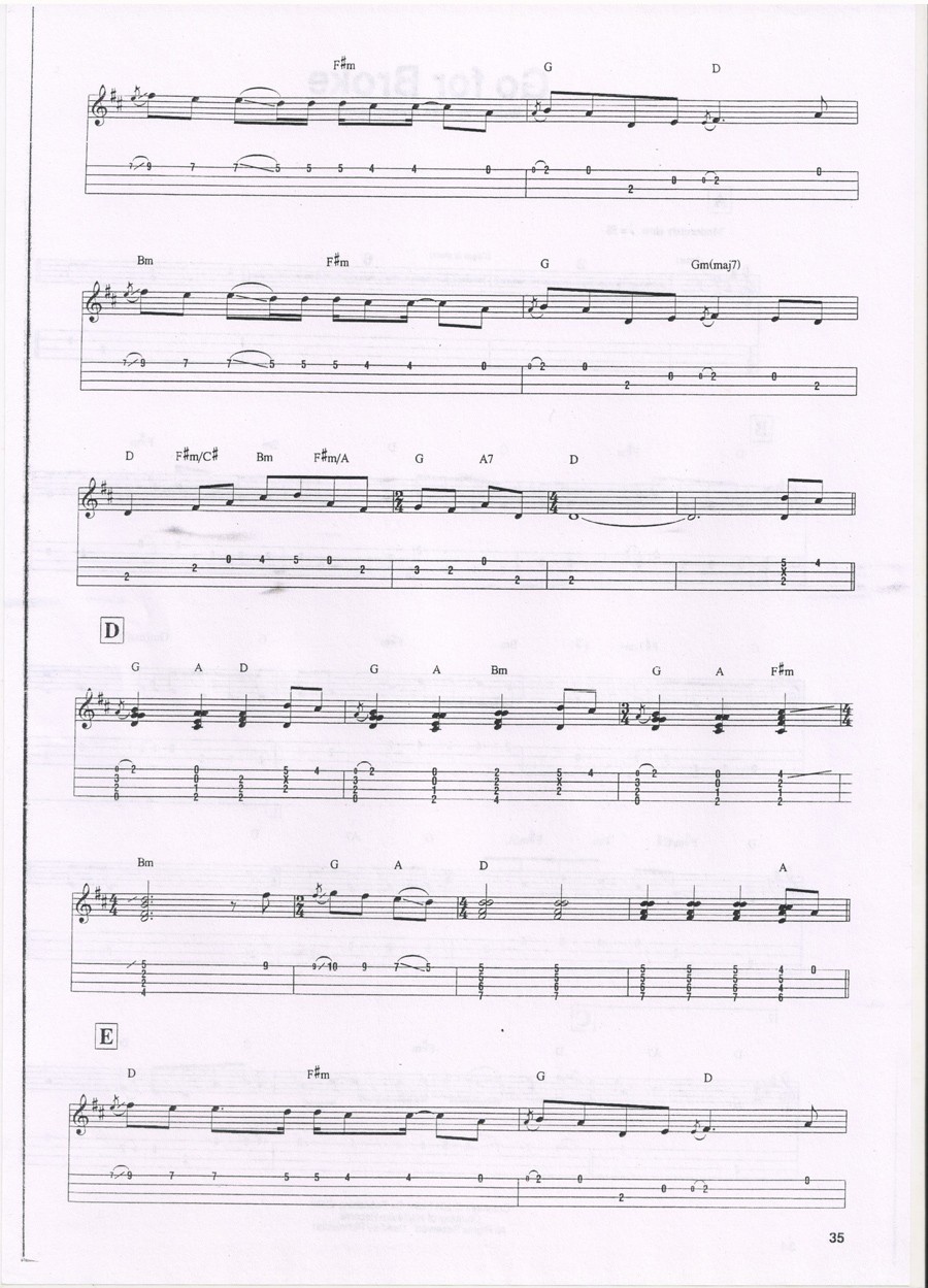 Go for Broke尤克里里谱-2