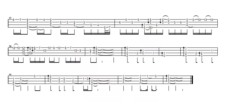 星空尤克里里谱-3