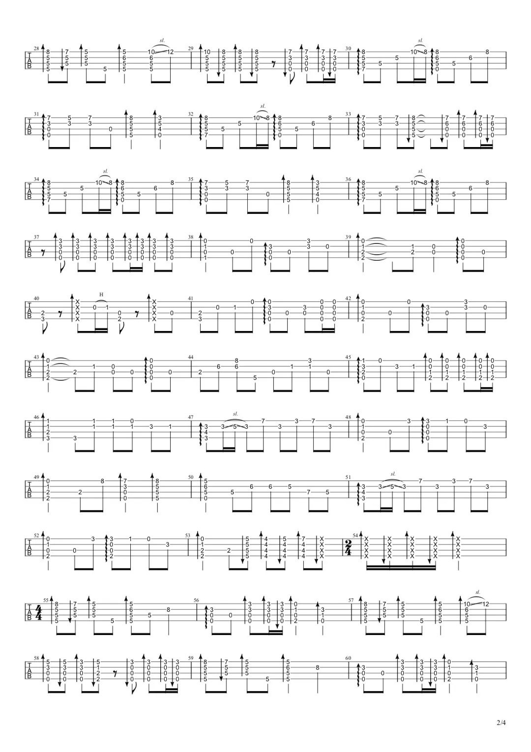 Planet尤克里里谱-2