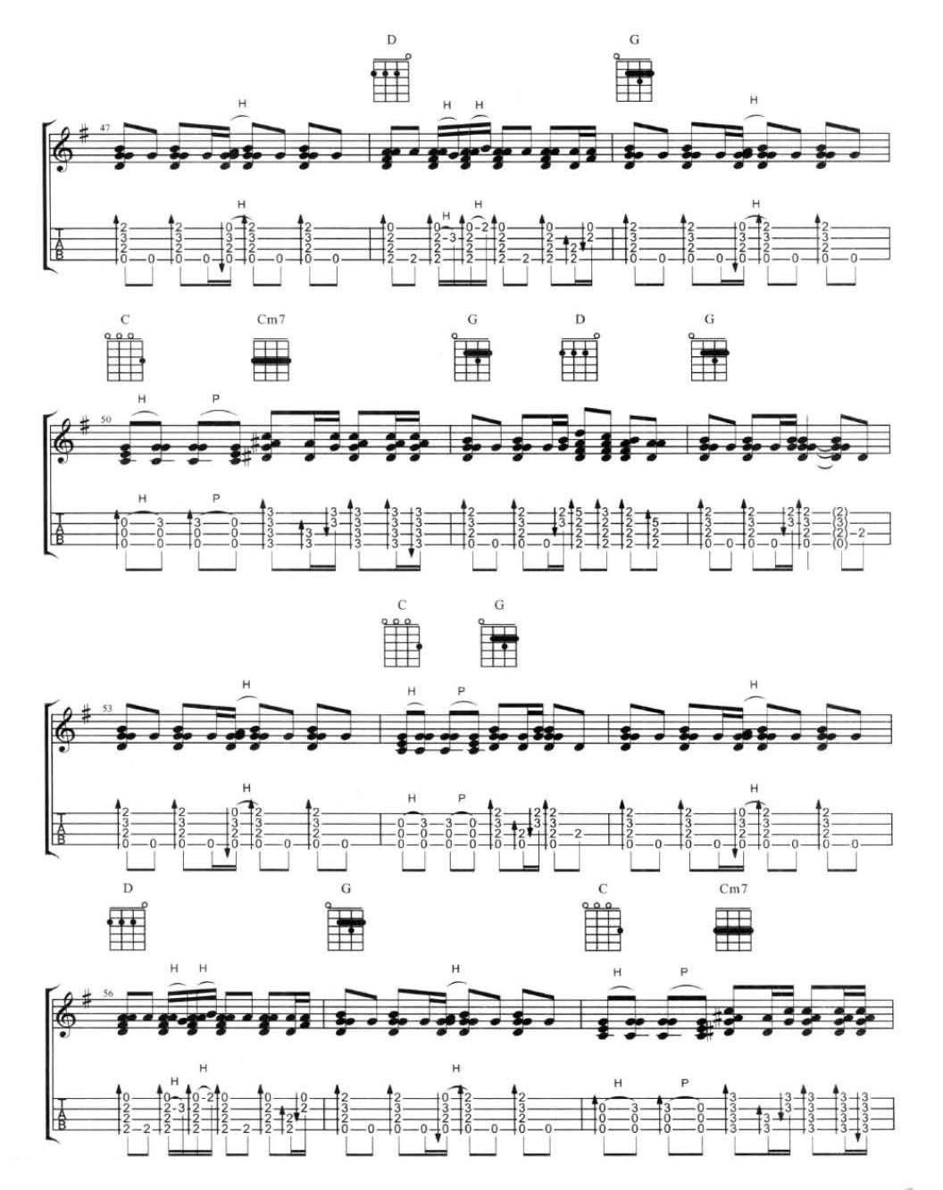 牛仔很忙尤克里里谱-6