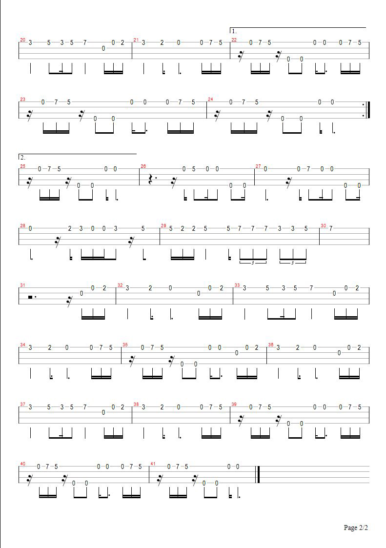 青鸟尤克里里谱-2