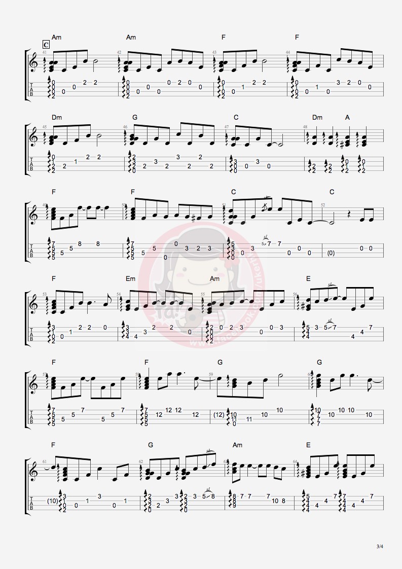 李香兰尤克里里谱-2